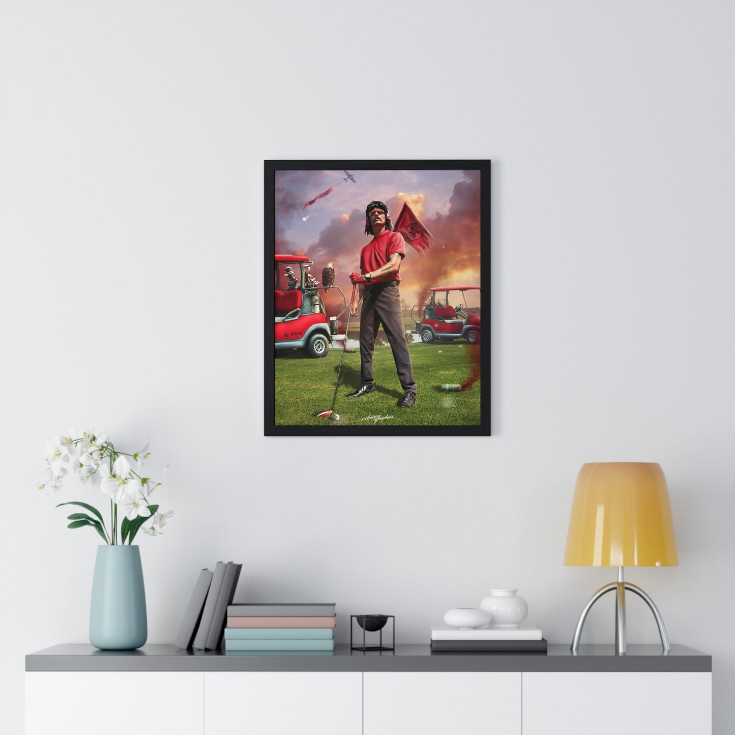 DrDisrespect Framed Poster