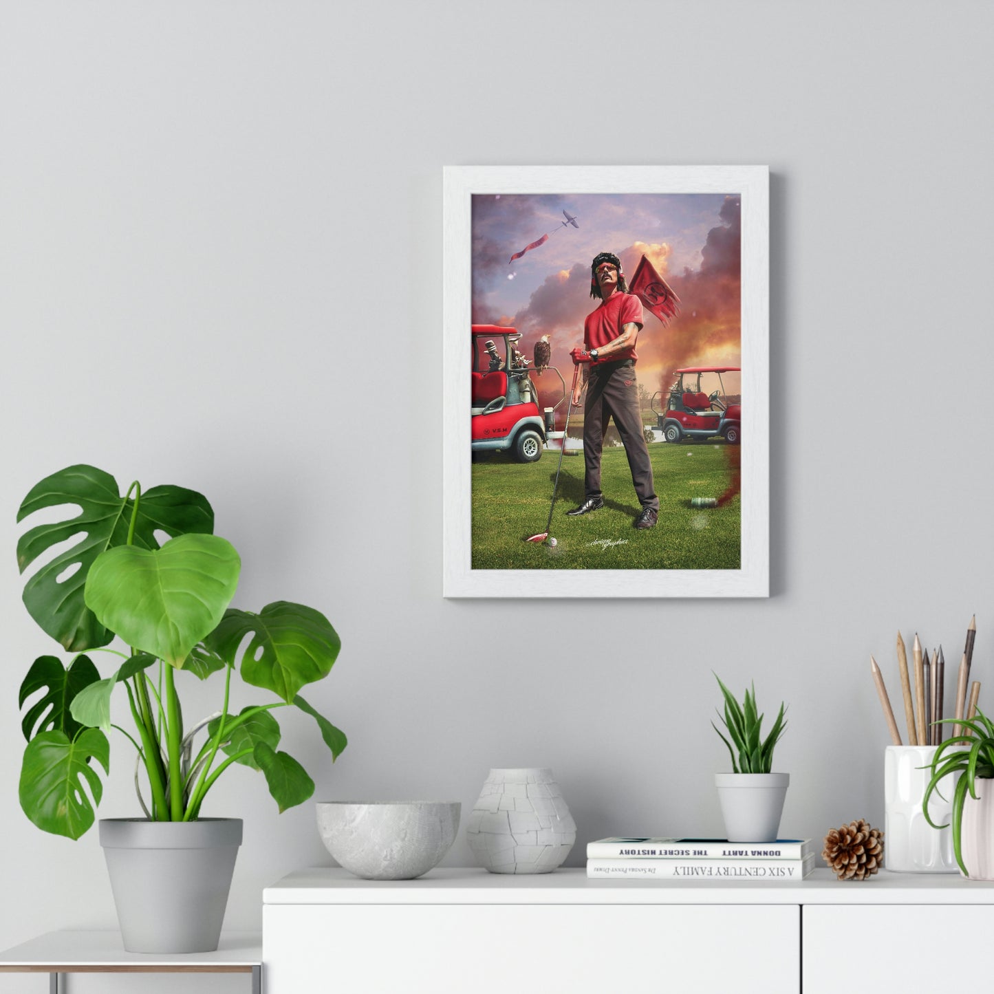 DrDisrespect Framed Poster