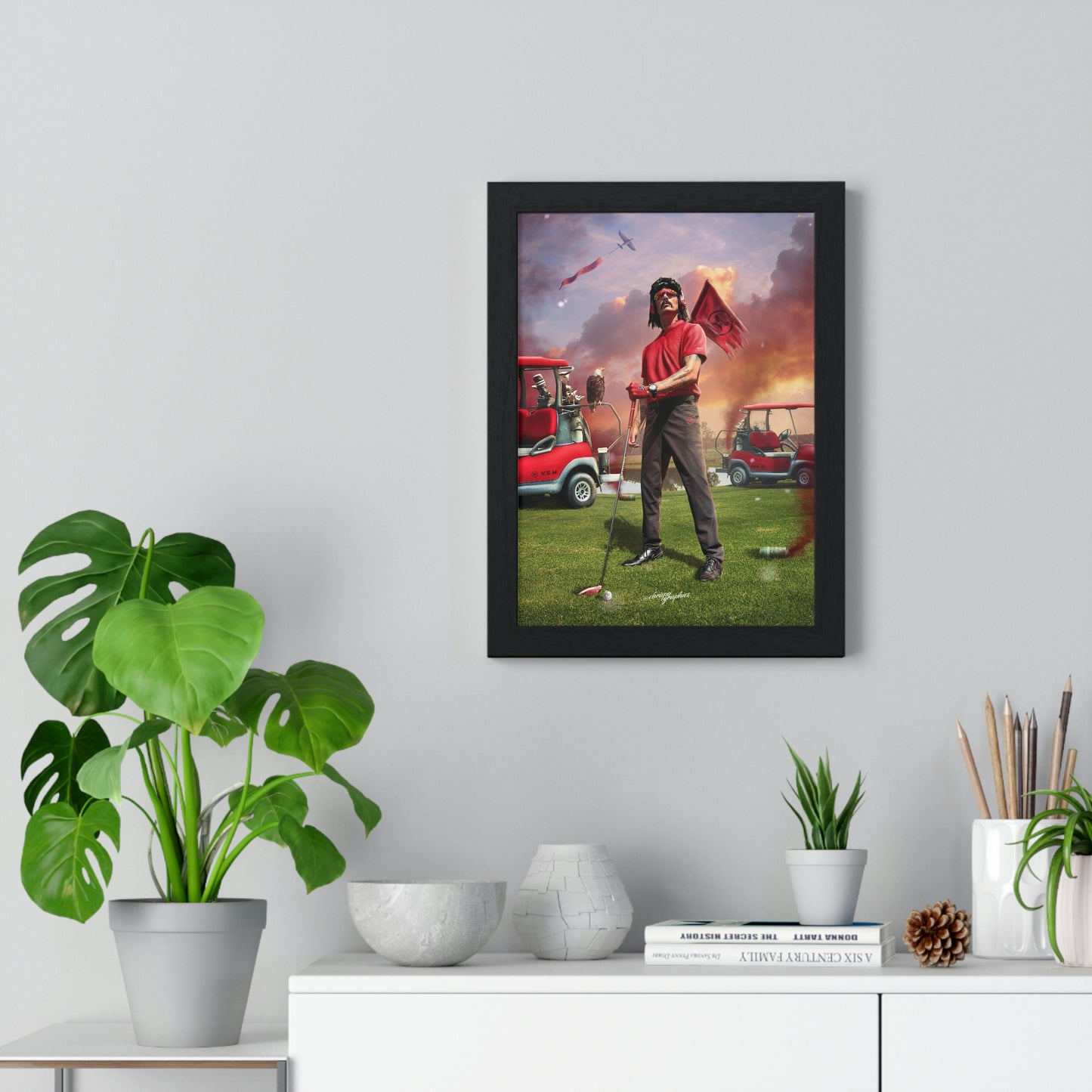 DrDisrespect Framed Poster