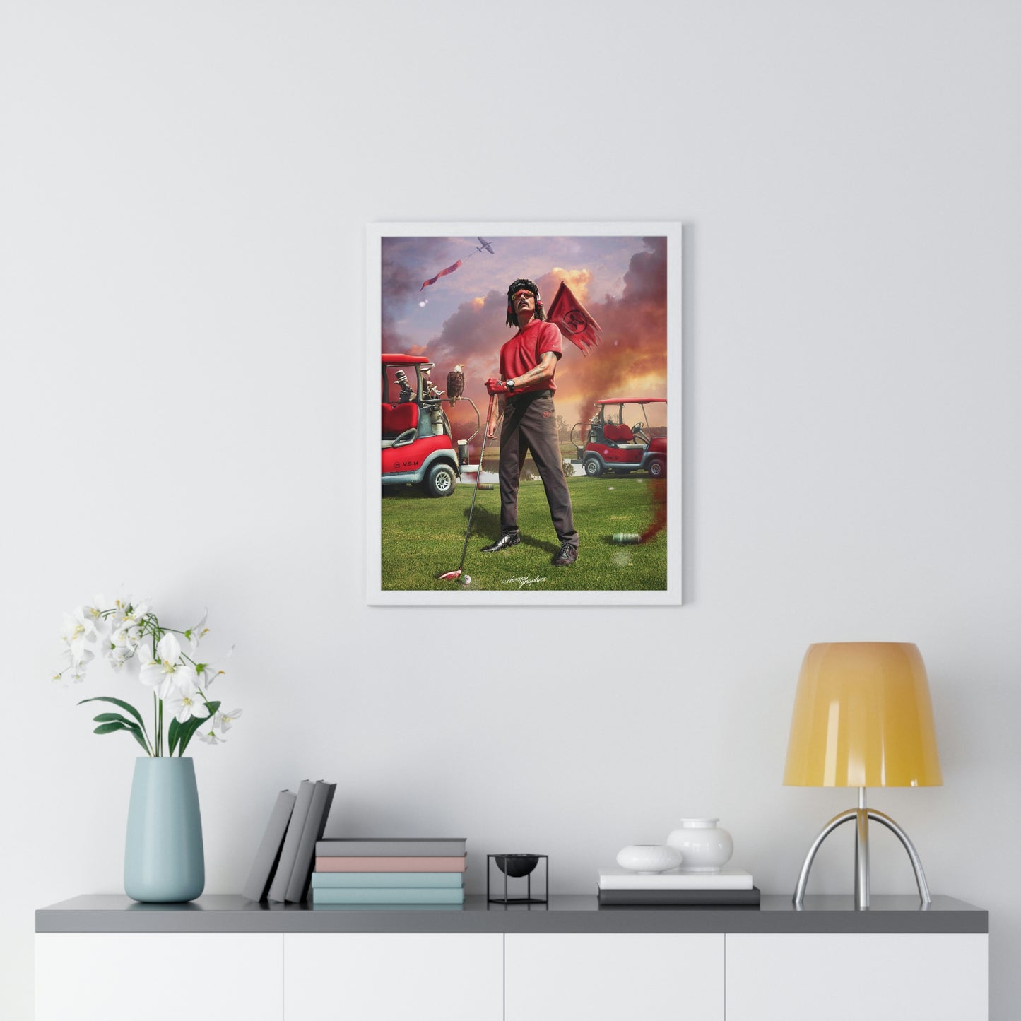 DrDisrespect Framed Poster